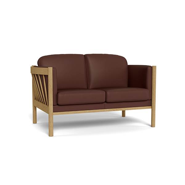 Elegant 3 Personers Lædersofa – Komfort og Stil til Stuen
