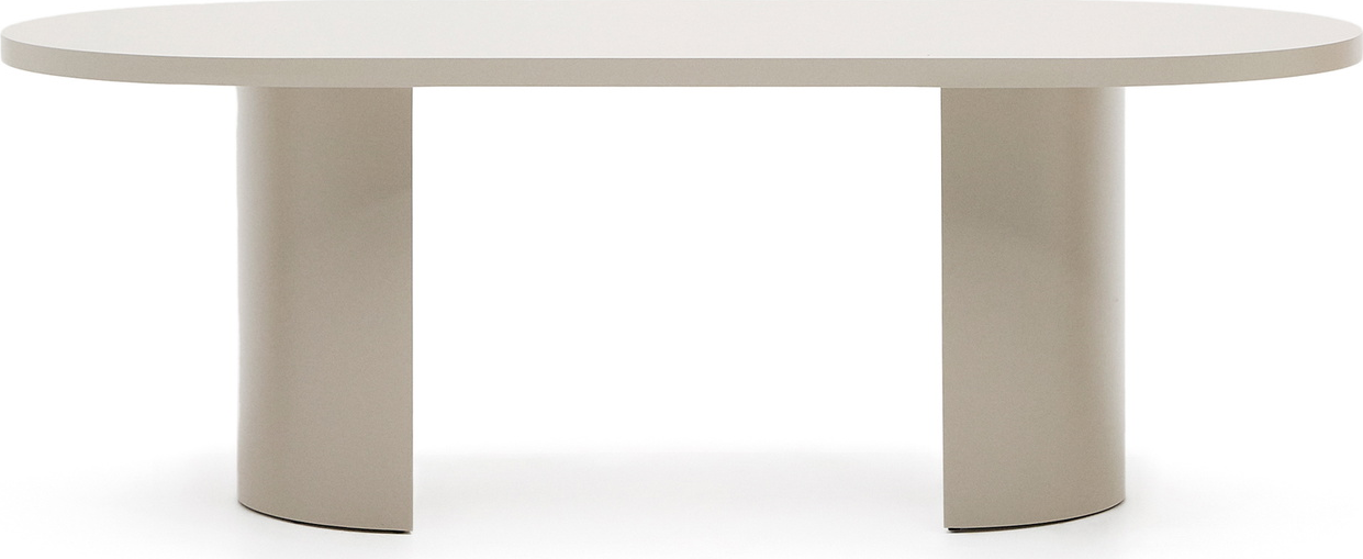 Nealy Oval Spisebord til 6 – Elegant Nordisk Design