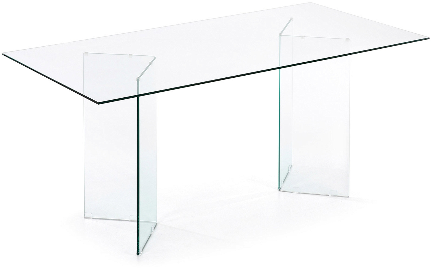 Moderne Burano Spisebord i Hærdet Glas fra Kave Home
