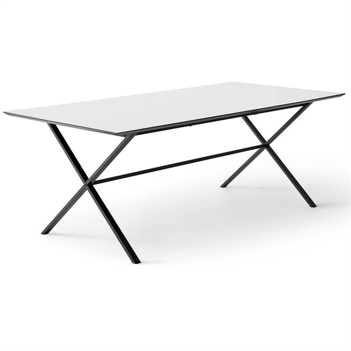 Moderne Hvid Meza Spisebord 210 x 100 cm fra Hammel