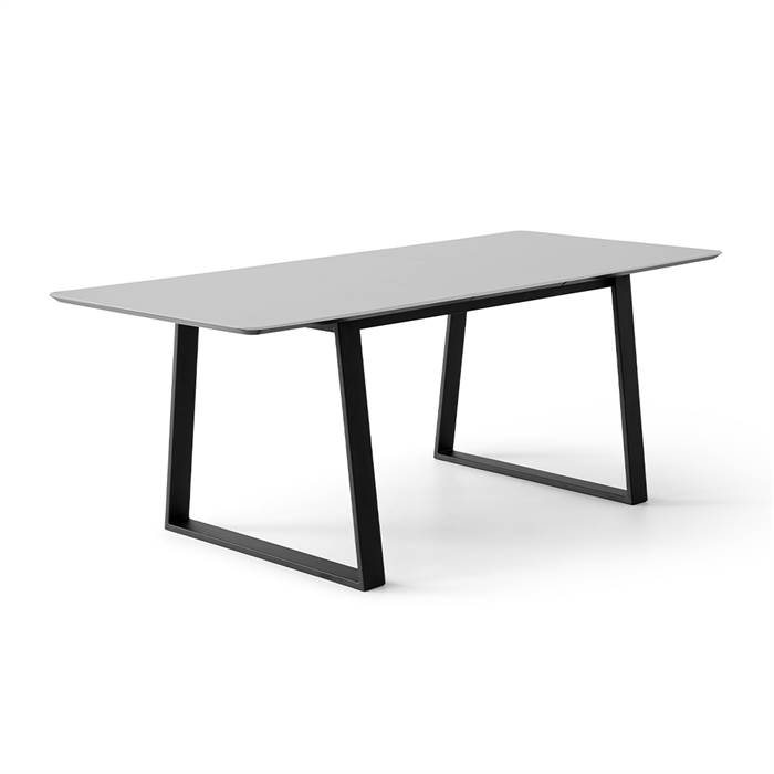 Hvid Meza Hammel Rundt Spisebord 210 x 100 cm