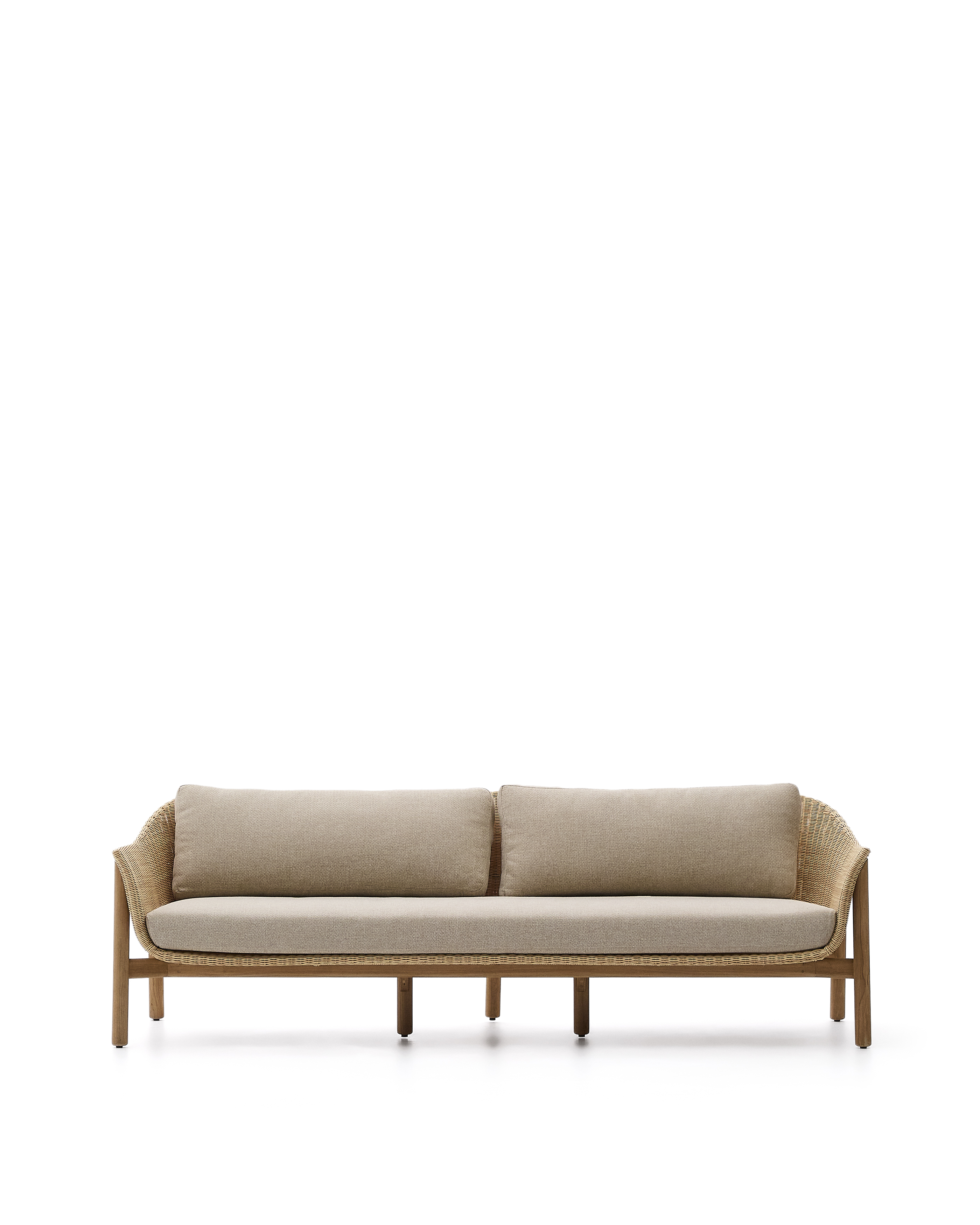 Beige Galea Udendørs Sofa med Komfortable Hynder