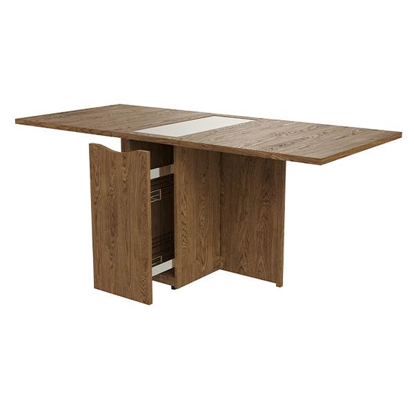 Skovby SM101 Spisebord i Lakeret Valnød - Smart Design!