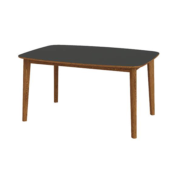 Skovby SM118 Spisebord i Olieret Valnød - Sort Nano
