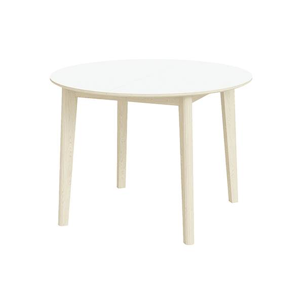 Skovby SM120 Rundt Spisebord - Hvid Olieret Laminat