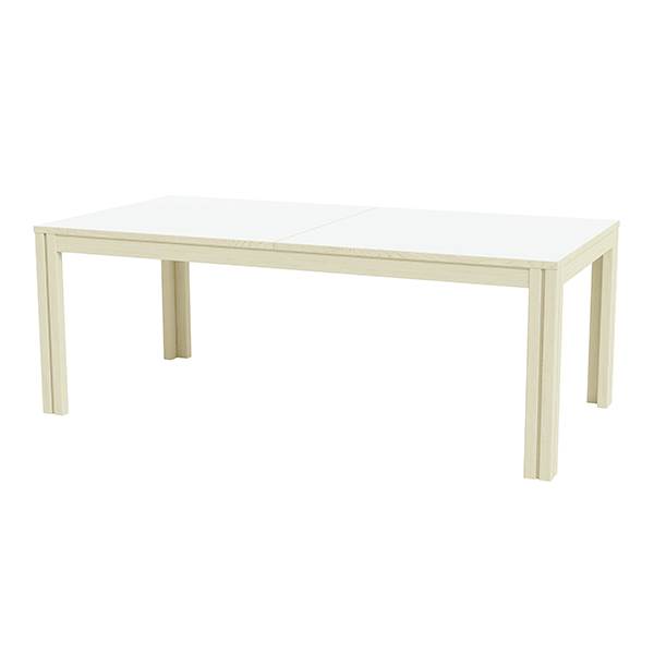Skovby SM24 Hvid Olieret Laminat Spisebord - Fleksibel Design