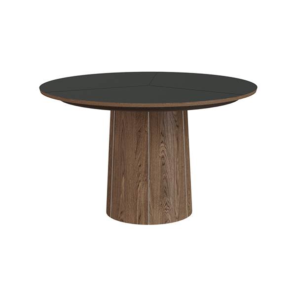 Skovby SM33 Rundt Spisebord i Sort Valnød - Tidløst Design