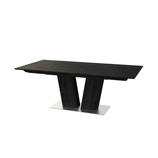 Skovby SM39 Spisebord - Sortbejdset Design med V-sokkel