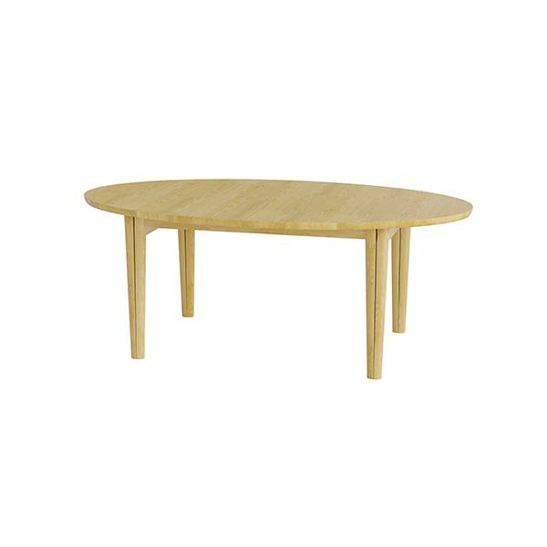 Sm78 Massiv Naturolie Skovby Spisebord - 5707584078078