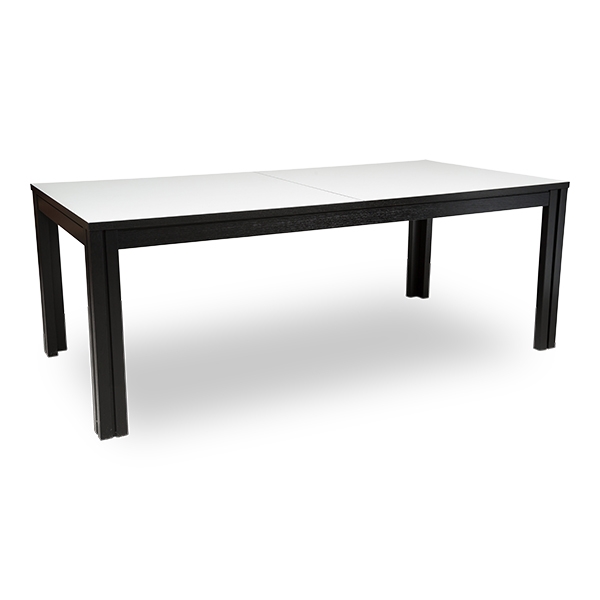 Skovby SM24 Spisebord - Fleksibelt Design i Hvid Laminat