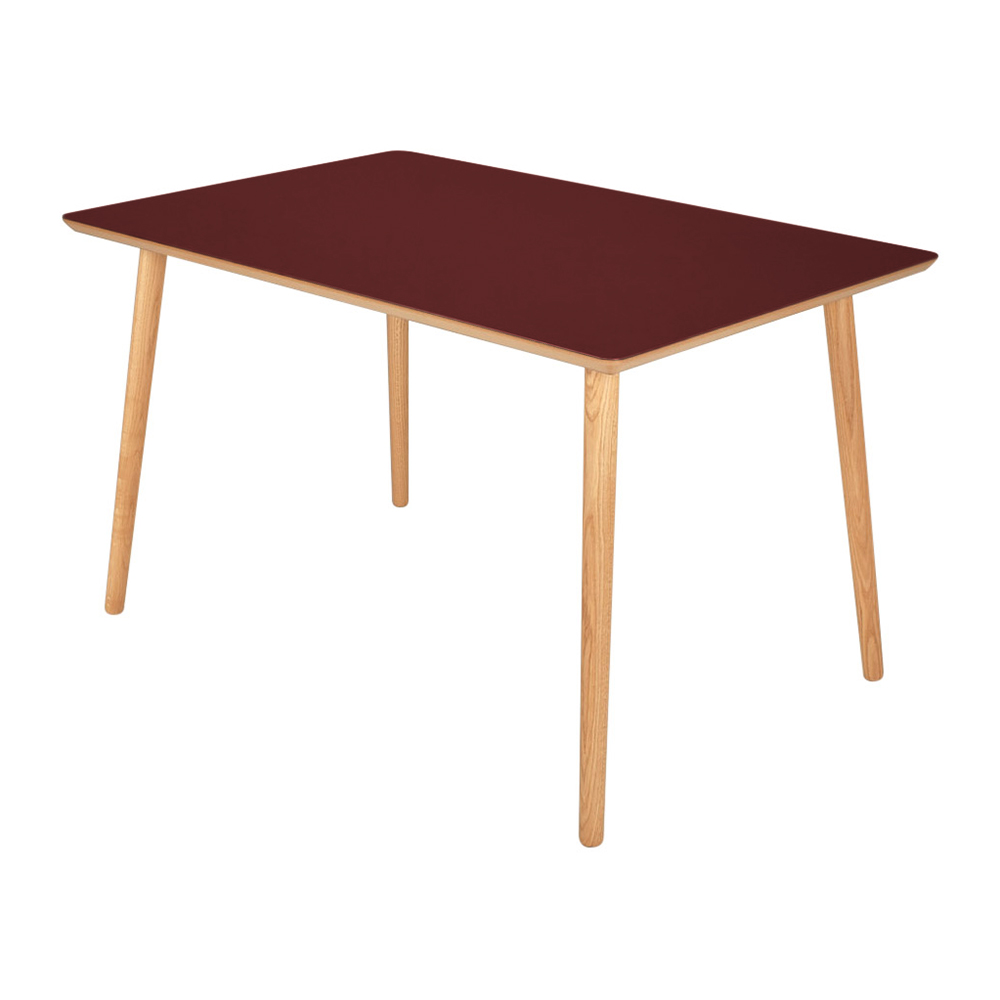 Wilma Bordeaux Spisebord – Elegant og Praktisk Design