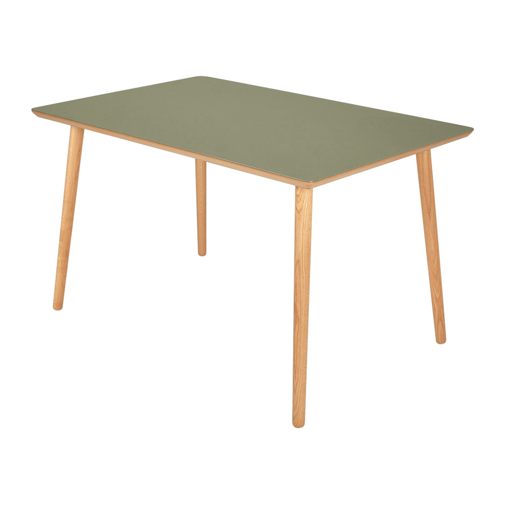 Wilma Spisebord i Olivengrøn – Klassisk Design til Dit Hjem
