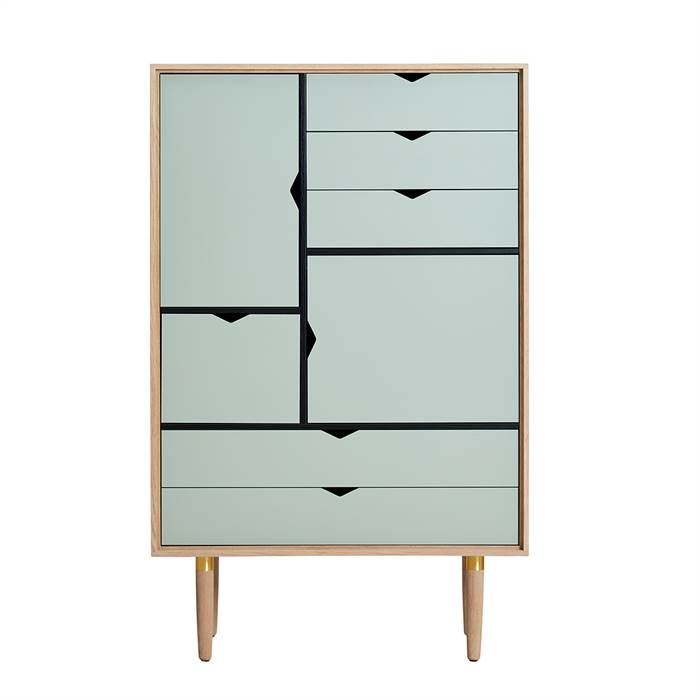 Andersen Furniture S5 Reol i Ocean Grey - Begrænset Plads