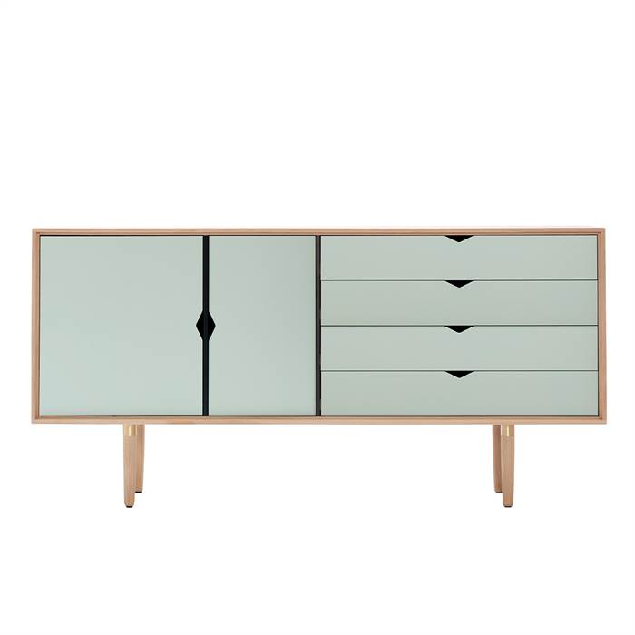 Andersen Furniture S6 Skænk i Ocean Grey - Stilfuld Opbevaring