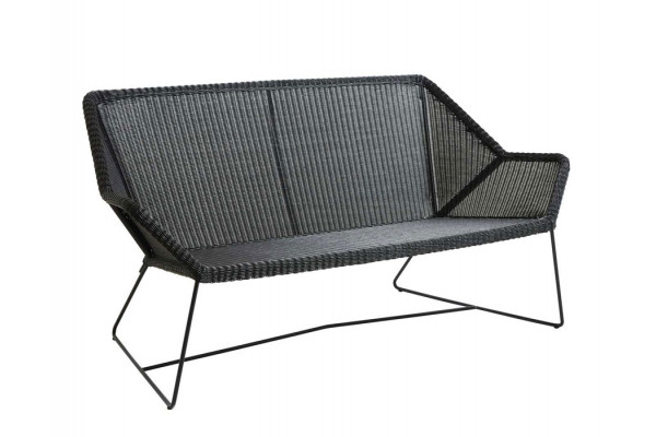 Cane-line Breeze Pers Sort Sofa til Haven - Elegant Design