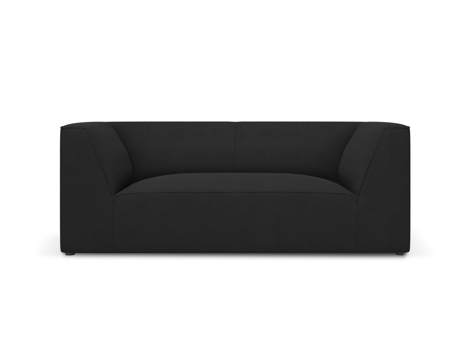 Elegant Sort Ruby Sofa – Stilfuld Komfort til Dit Hjem