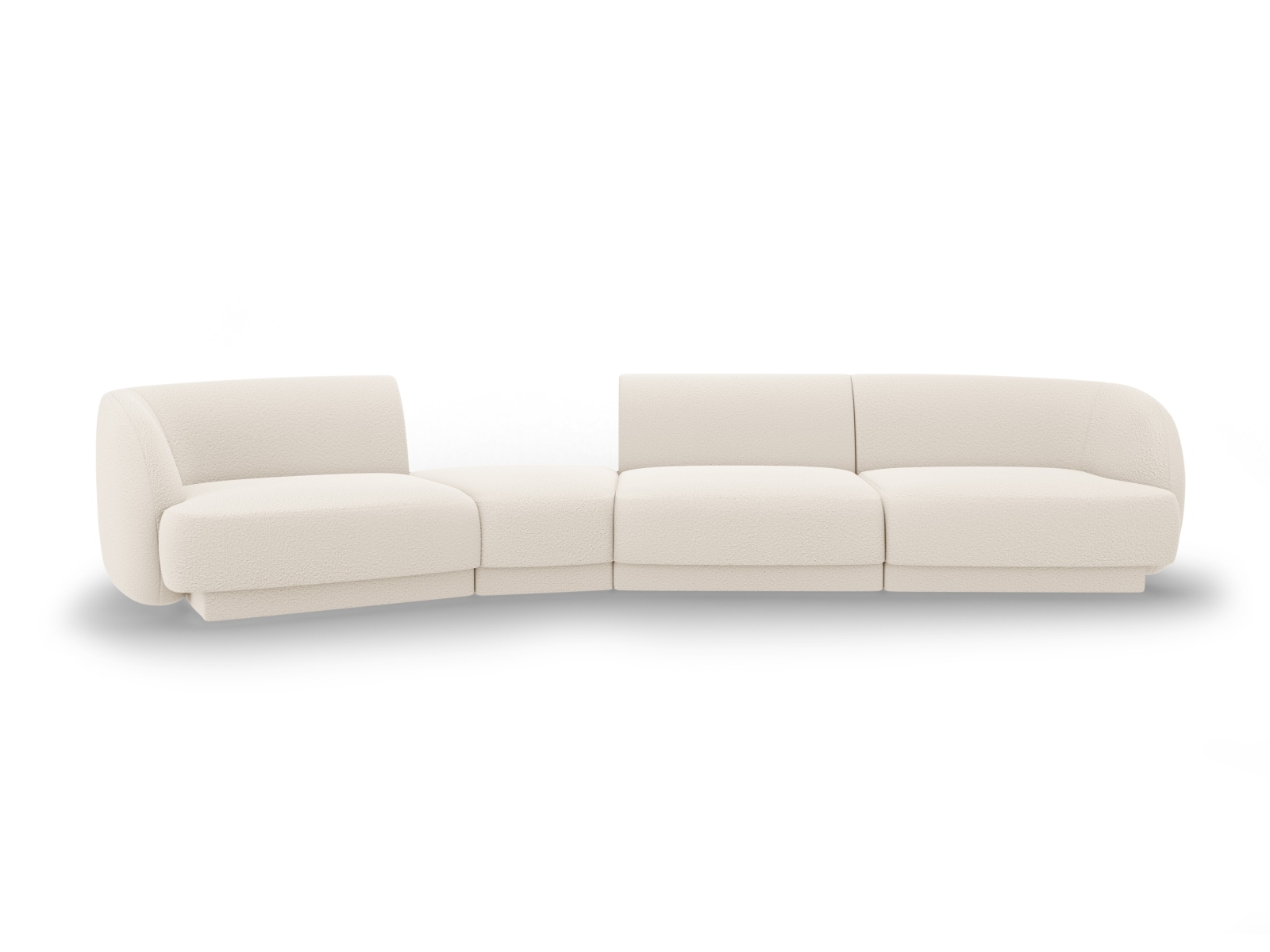 Beige Miley Modulær Sofa til Venstre - Komfortabel & Stilfuld
