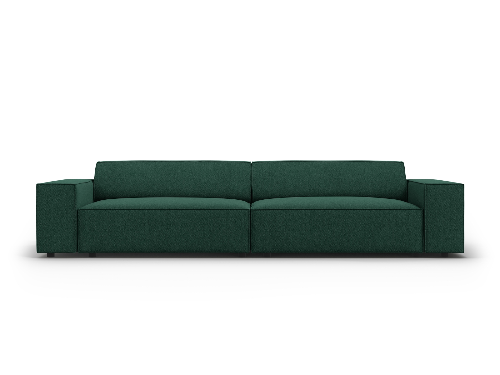 Sort Jodie Sæder Grøn Stof Plast Micadoni Sofa - 5903614957263