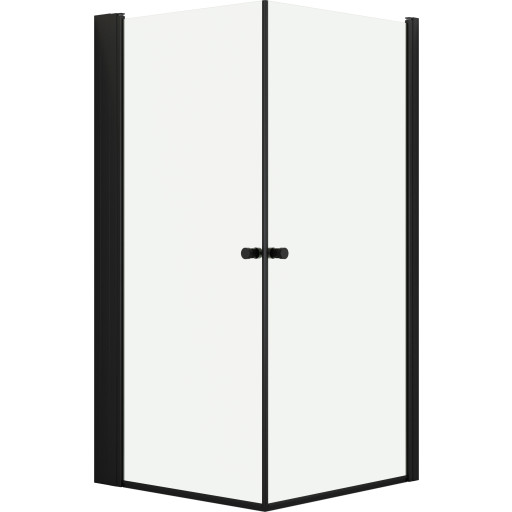 Dansani Match Brusehjørne med Tower Reol - Sort Glas