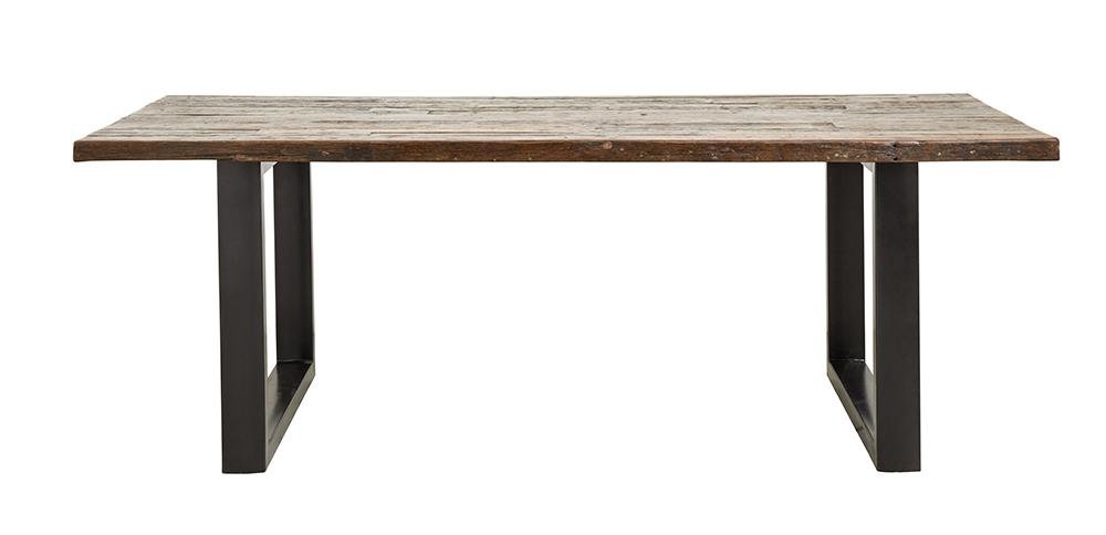 Sort Vintage Natur 220 Nordal Spisebord - 5708309143422
