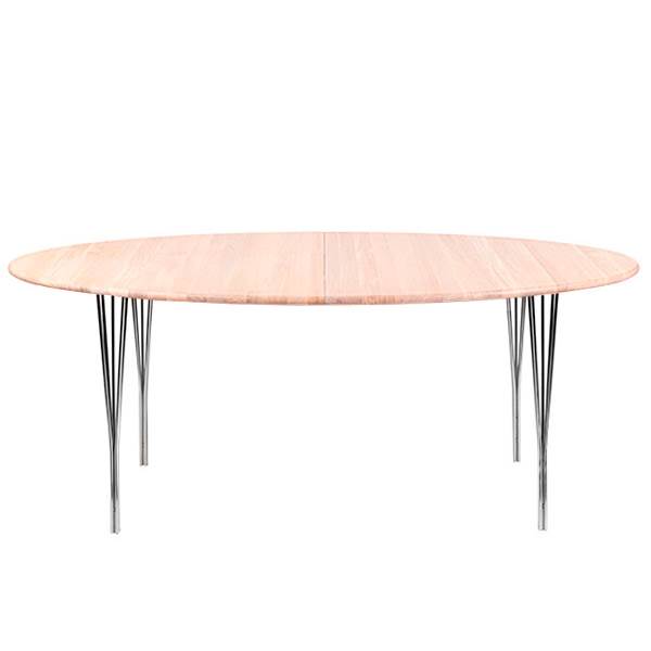 Elegant Ovalt Spisebord 105x180 cm fra Haslev Møbelsnedkeri