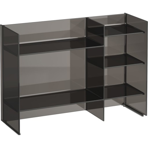 Røgfarvet Kartell Laufen Reol til Badeværelse - 75x53 cm