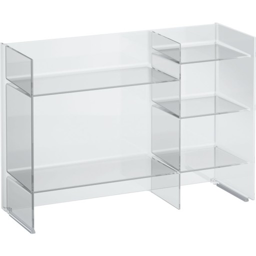 Transparent Kartell Sound Rack 75x53 - Unik Reol