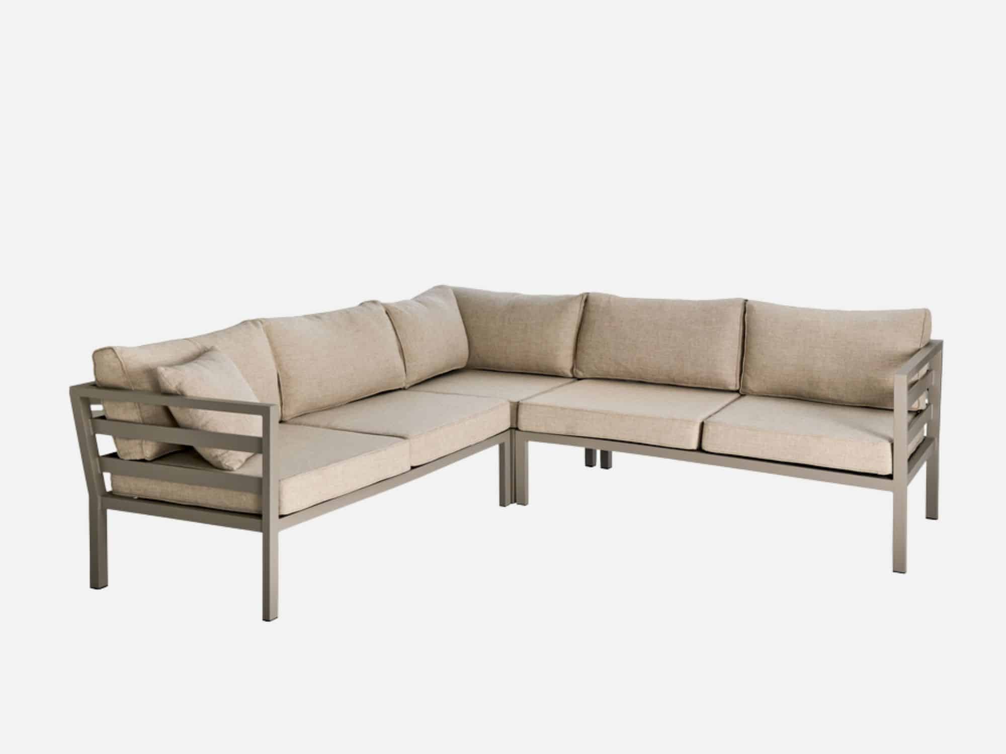 Hjørnesofa Weldons QuickDry i Khaki - Stilfuld og Praktisk