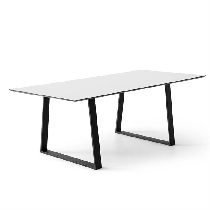 Hvidt Meza Spisebord 210 x 100 cm – Elegant Nordisk Design