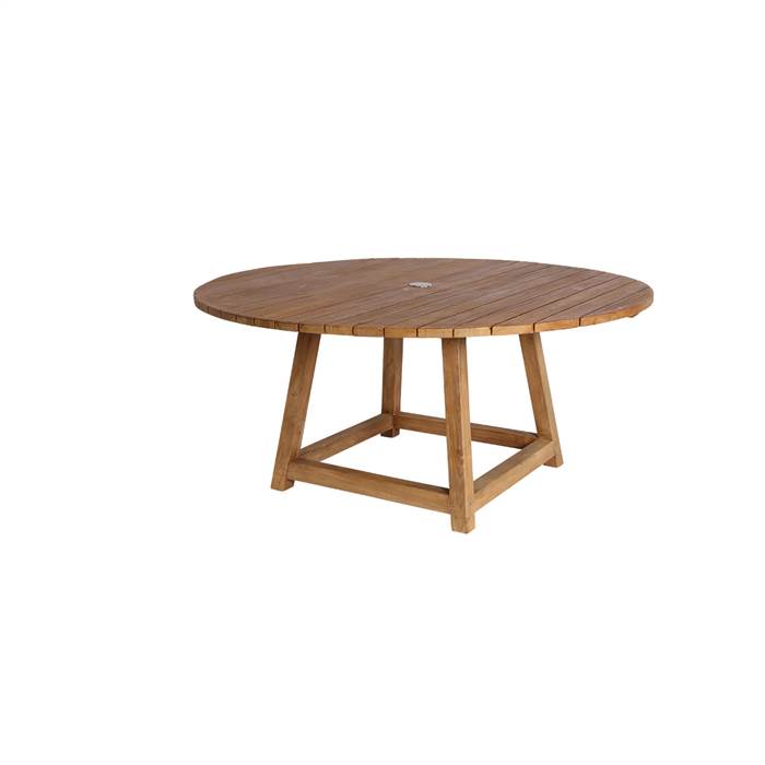 George Teak Rundt Spisebord Ø160 - Elegant til Haven