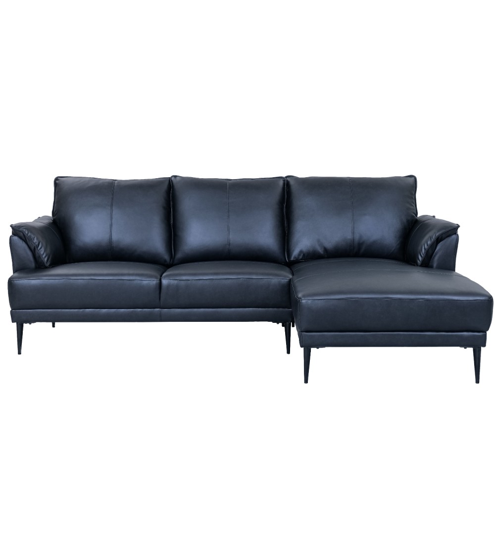 Sort Soul Chaiselong Sofa - Komfort i Hjemmet