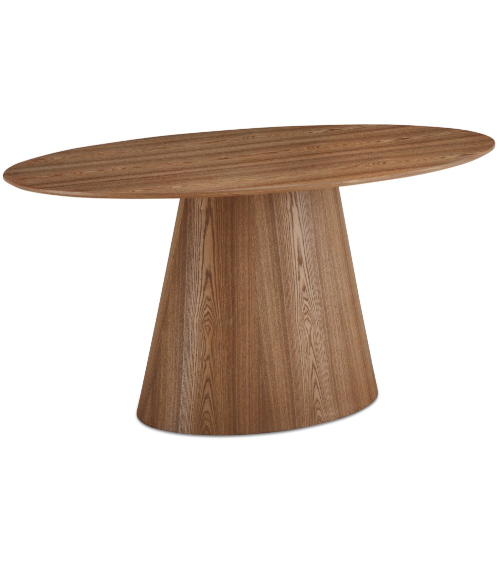 Natur Tango Oval Egefinr 90x160 Furnhouse Spisebord - 5714365010936