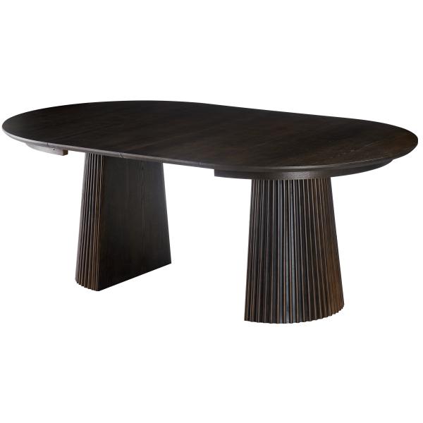 Homeville Teramo Mørkebrun Spisebord med Udtræk 160-200 cm