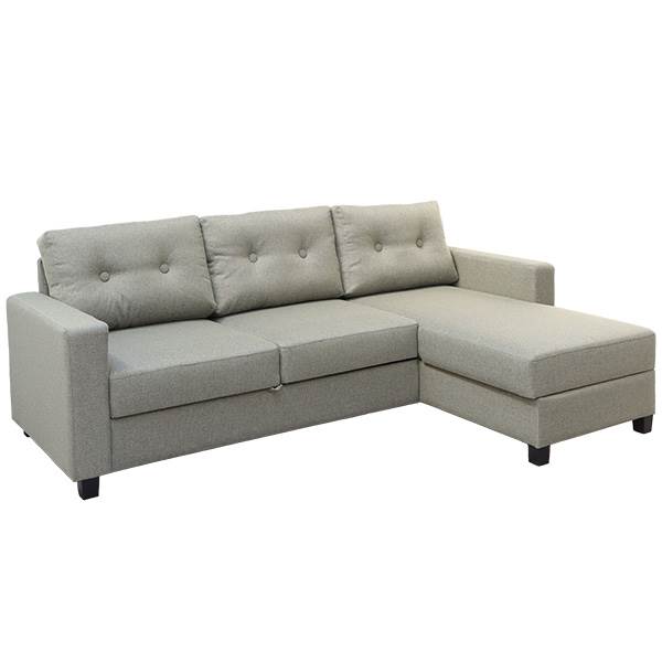 Moderne Grøn Sovesofa med Chaiselong til Dit Hjem