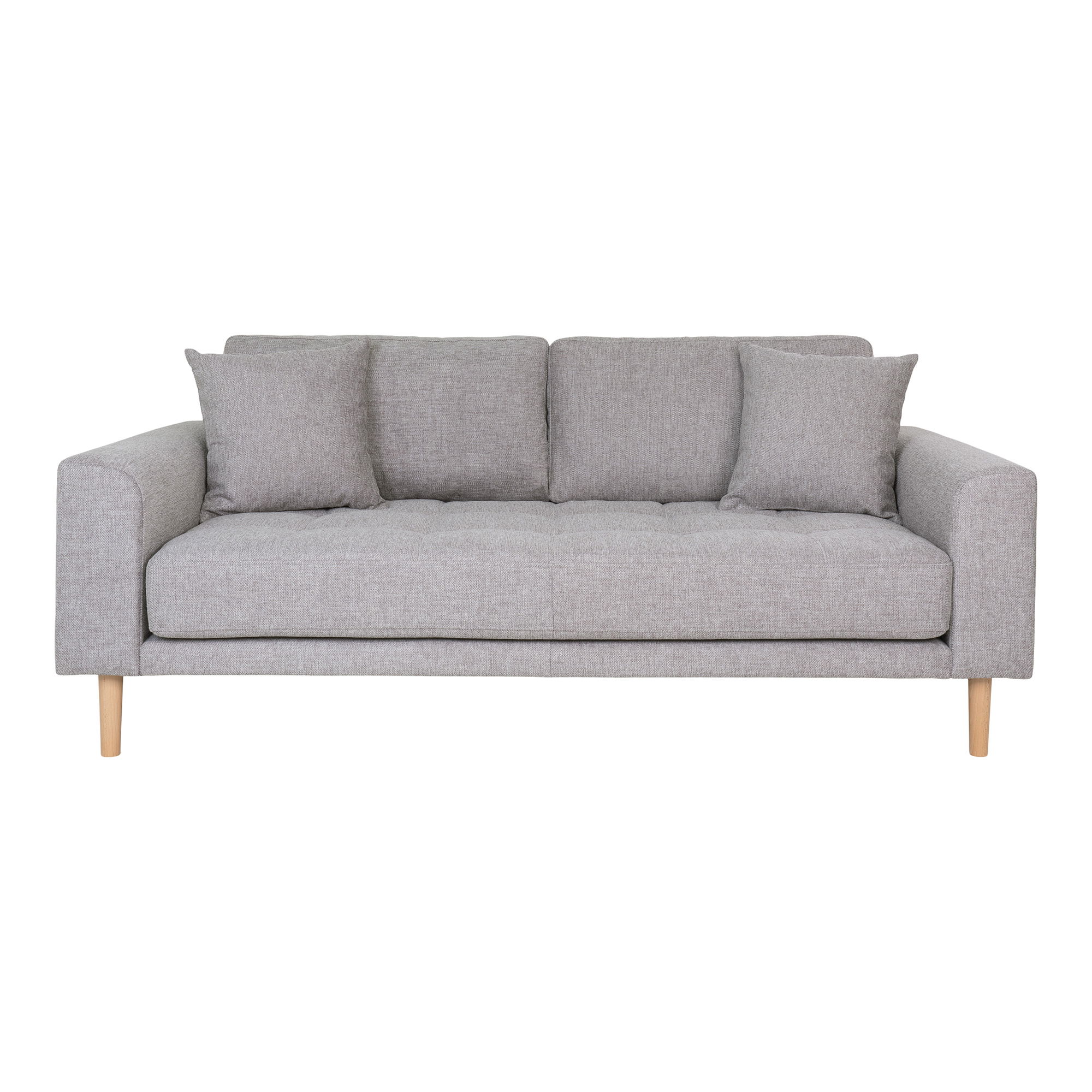 Grå Lido Pers Puder Lyse Polyester Natur Bøg House Nordic Sofa - 5713917025770