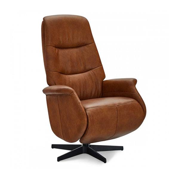Delta Recliner Cognac Læder Lænestol