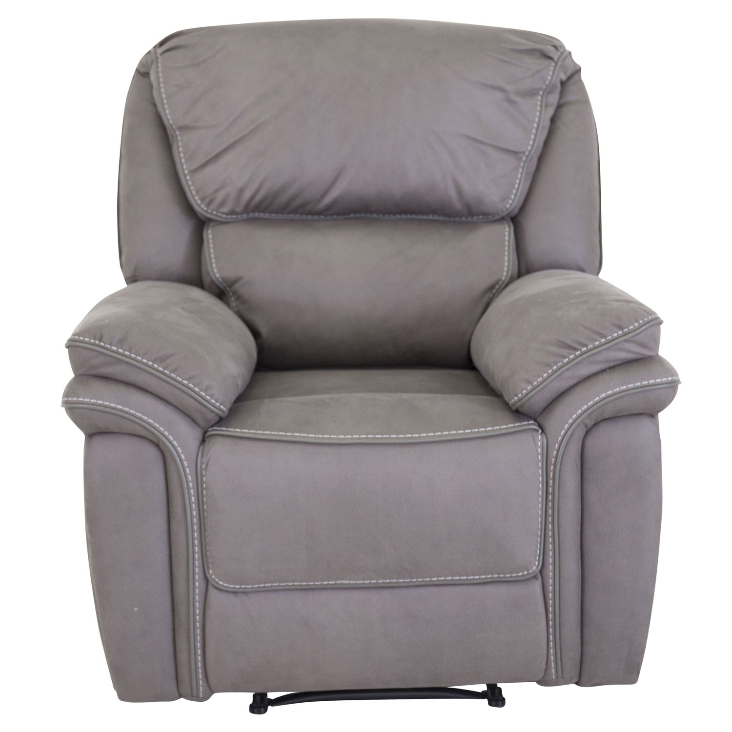 Grå Saranda Recliner Mikrofiber Polyester Venture Design Lænestol - 7350107085923