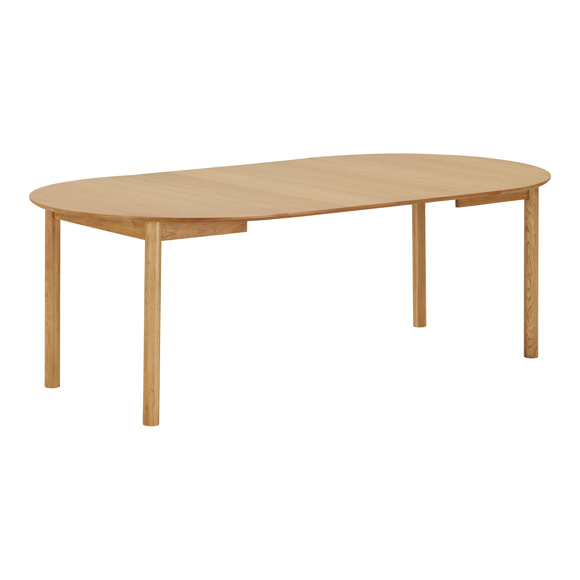Natur Bundaberg Egefiner Inkl Tillægsplader Ø120x120 170 220x75 Housenordic Spisebord - 5713917037223