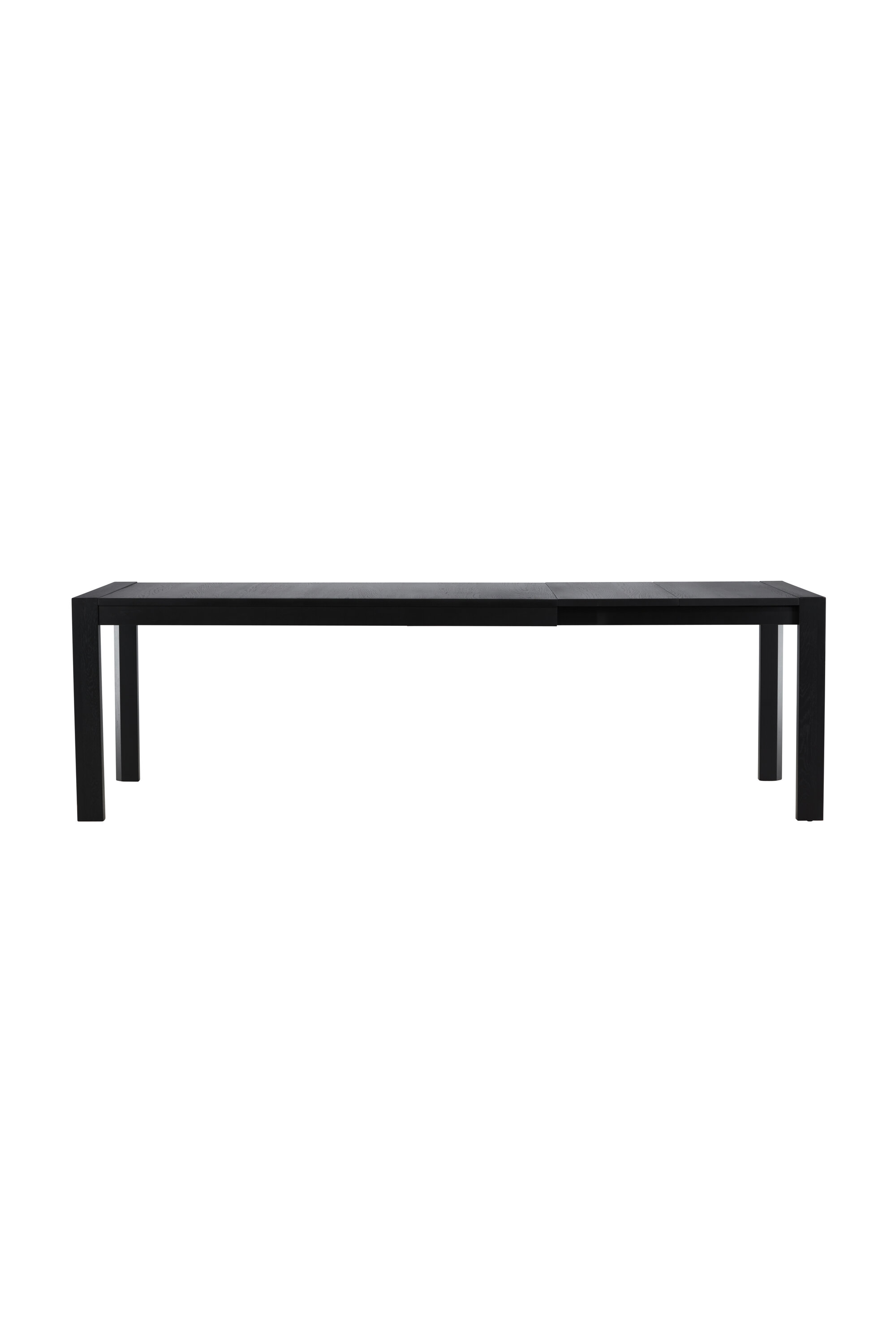 Sort Venture Design Slider Udtræk Egetræ 250x95x75 Vind Collection Spisebord - 7340220849267