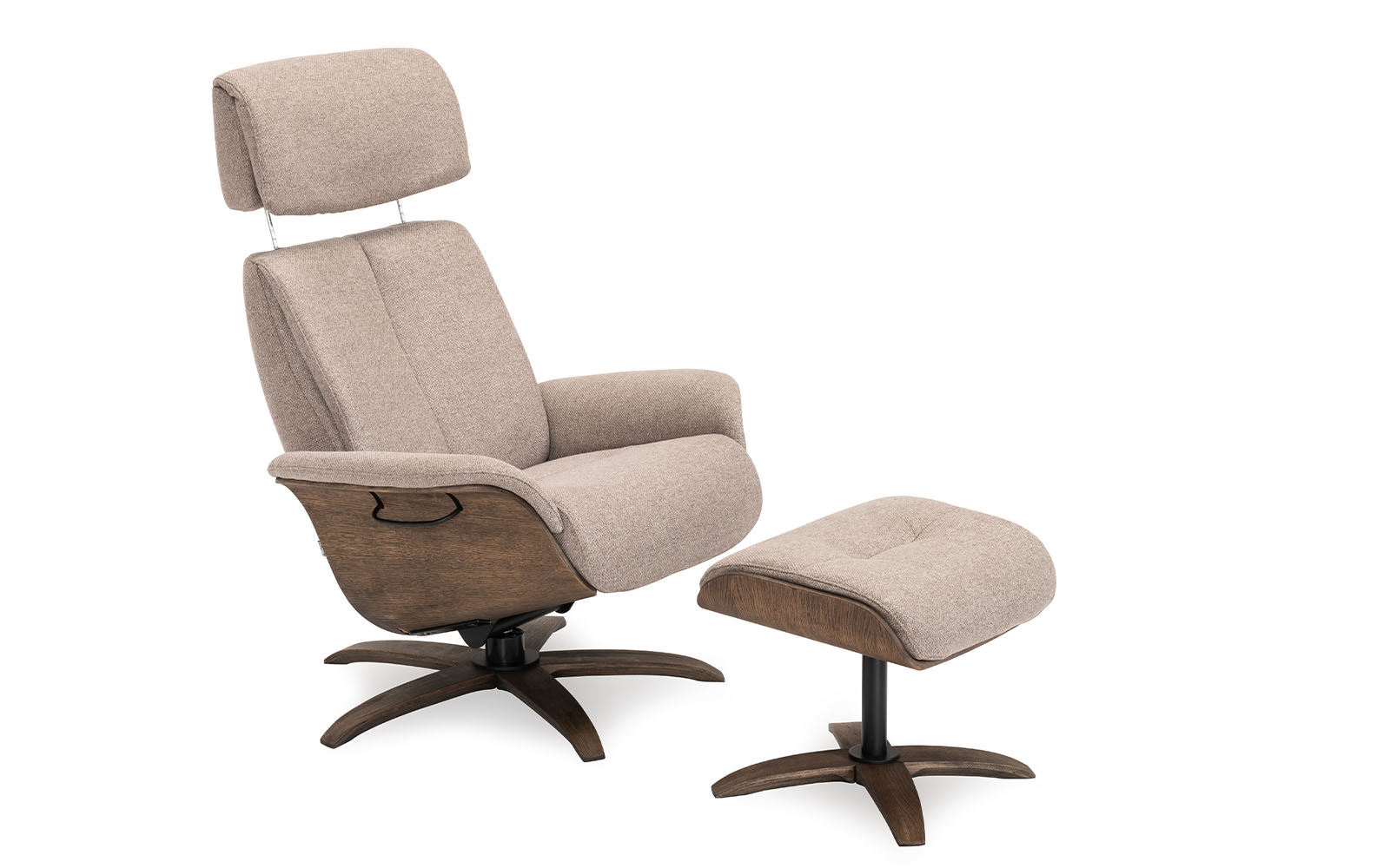 Grå Ventura Fodskammel Global Comfort Lænestol