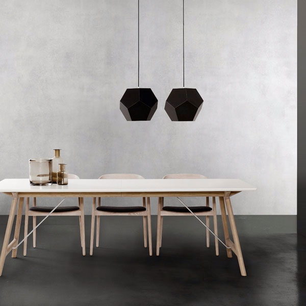 Hvid Andersen Furniture 170 Laminat Sæbebehandlet Spisebord