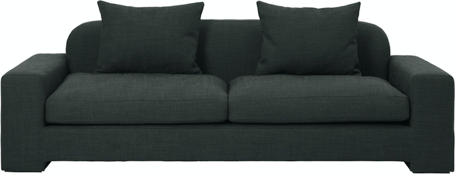 Grøn Personers Bay Fra Broste Copenhagen økologisk Stof 228x97x70 Sofa - 5710688207398