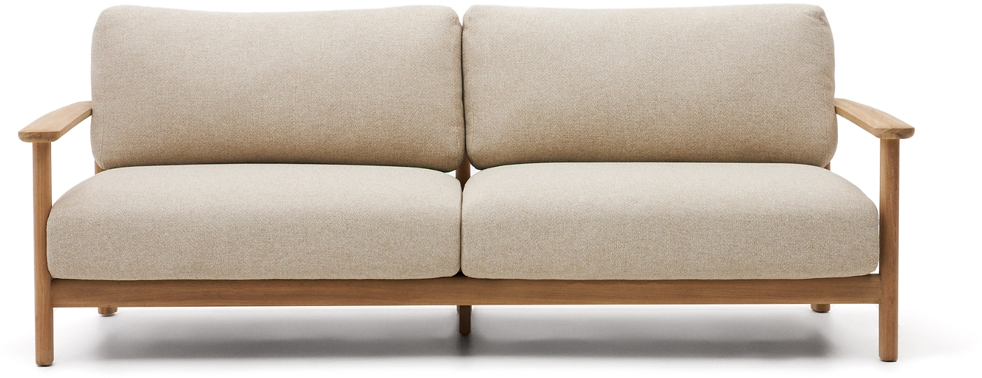 Natur Udendørs Personers Tirant Fsc Teaktræ H76xb96xl212 Kave Home Sofa - 8433840894034