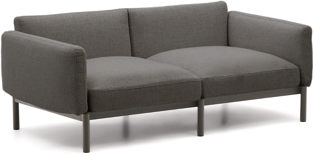 Grafit Udendørs Personers Sorells Aluminium Modulær Lounge Kave Home Sofa - 8433840947341