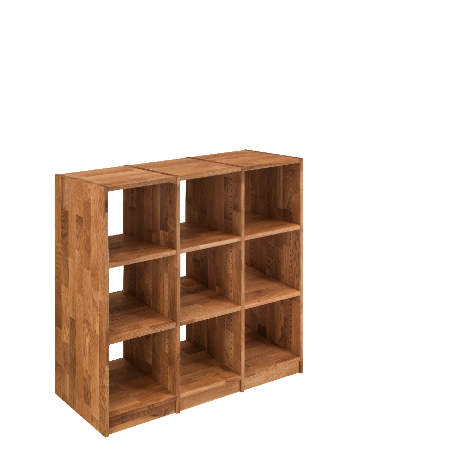 Loke Snedker Massiv Fsc Egetræ Naturolie Fra B136 H125 L34 Organic Sleep Reol