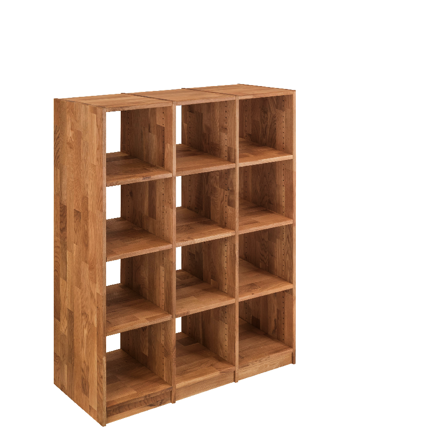 Loke Snedker Massiv Fsc Egetræ Naturolie Fra B136 H164 L34 Organic Sleep Reol