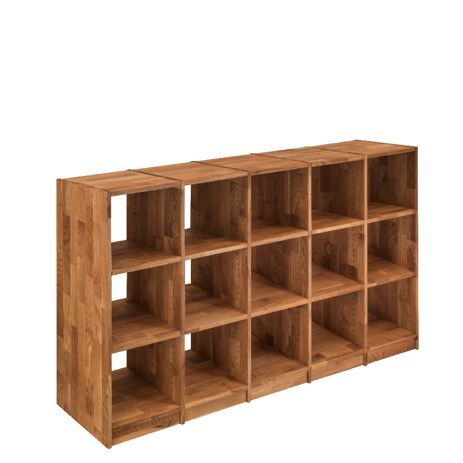 Loke Snedker Massiv Fsc Egetræ Naturolie Fra B225 H125 L34 Organic Sleep Reol