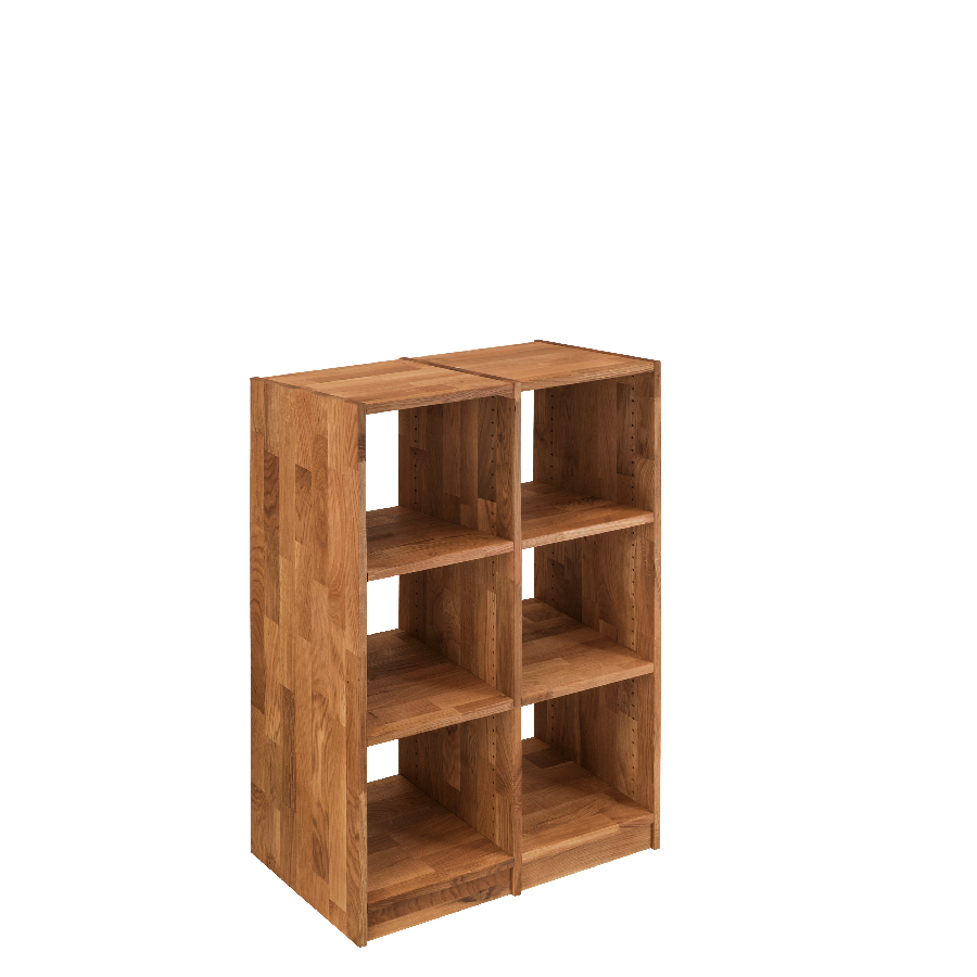 Loke Snedker Massiv Fsc Egetræ Naturolie Fra B91 H125 L34 Organic Sleep Reol