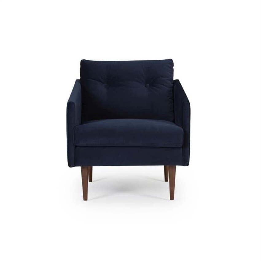 Copenhagen Dark Blue Nordly Lænestol