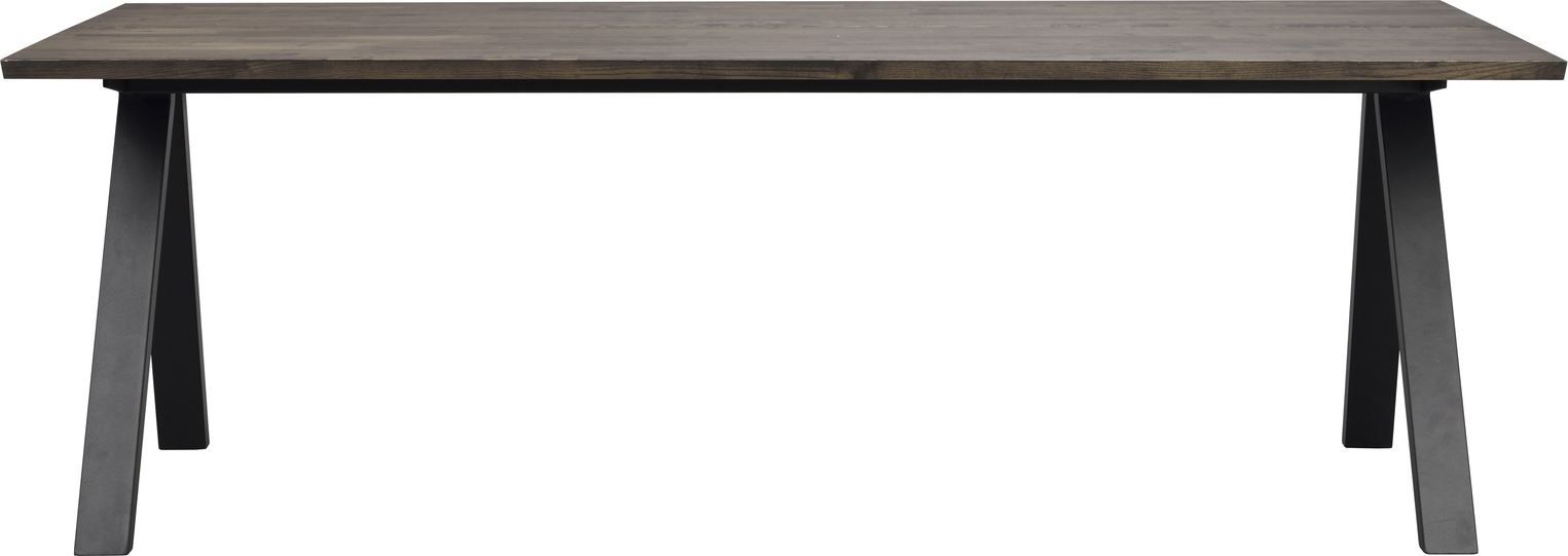Sort Carradale Oliebehandlet Massiv Med Stel 220100 Fsc 100 Rowico Spisebord - 7340126549230